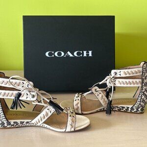 Coach sandals